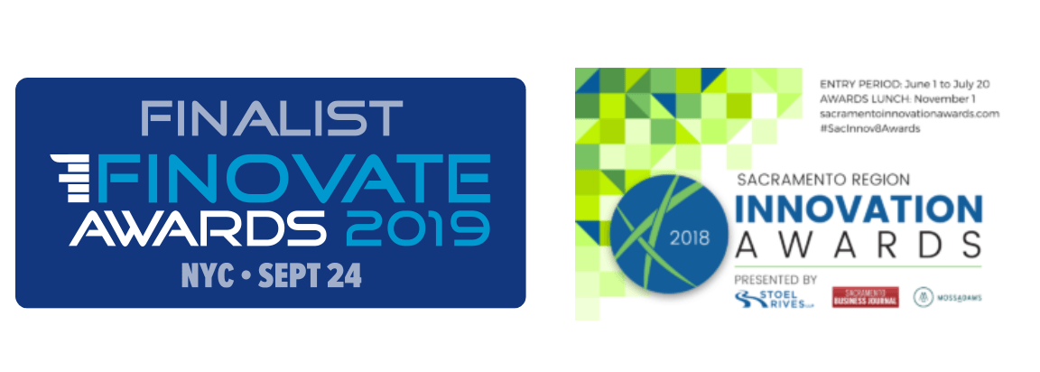 Finalist Finovate Awards 2019 - Sacramento Region Innovation Awards 2018